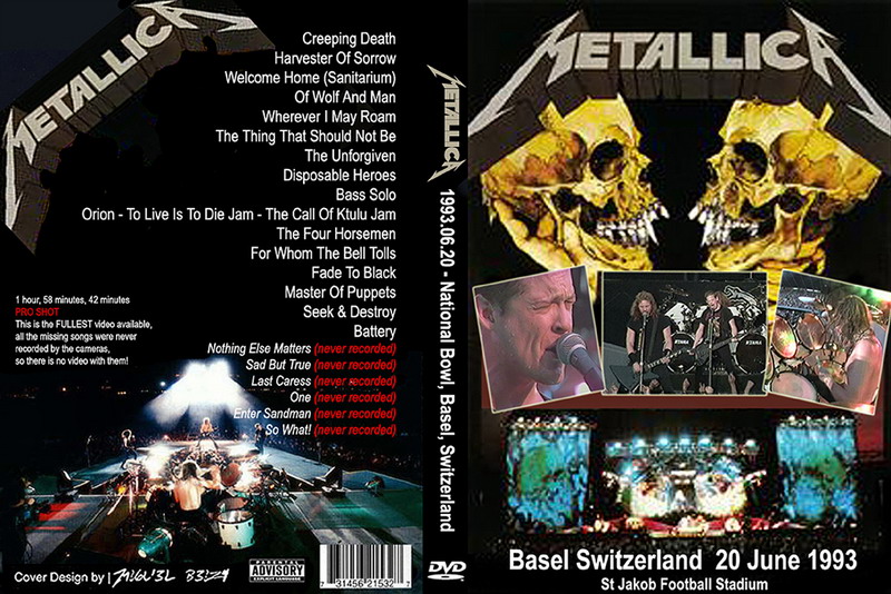 Metallica Dvd Cover